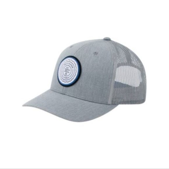 New Travis Mathew The Patch Grey Snapback Hat - Picture 7 of 7